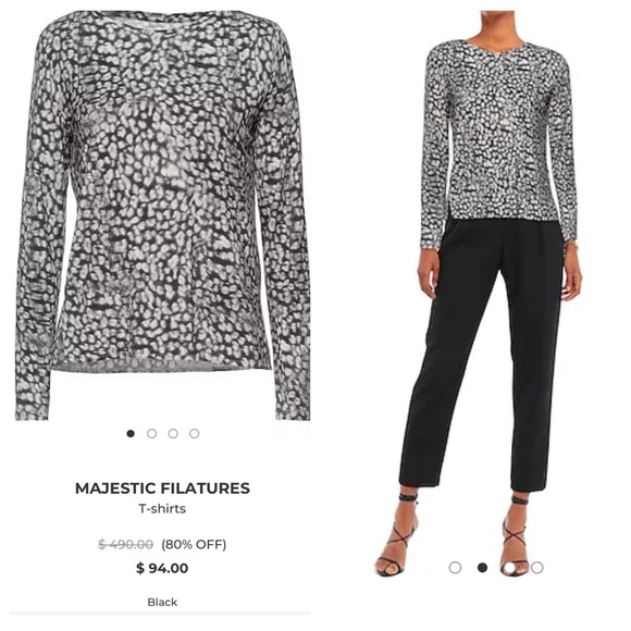 MAJESTIC FILATURES T-shirts - Picture 1 of 8